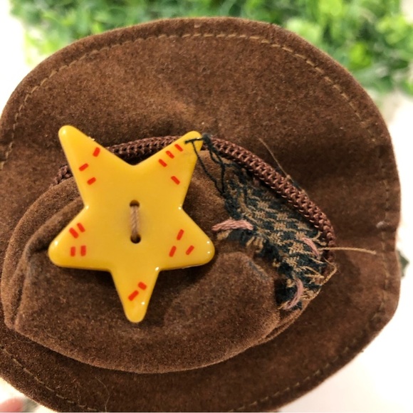 The Ganz Cottage by Lorraine bear plush hat suspenders  2002 EUC - Picture 8 of 8